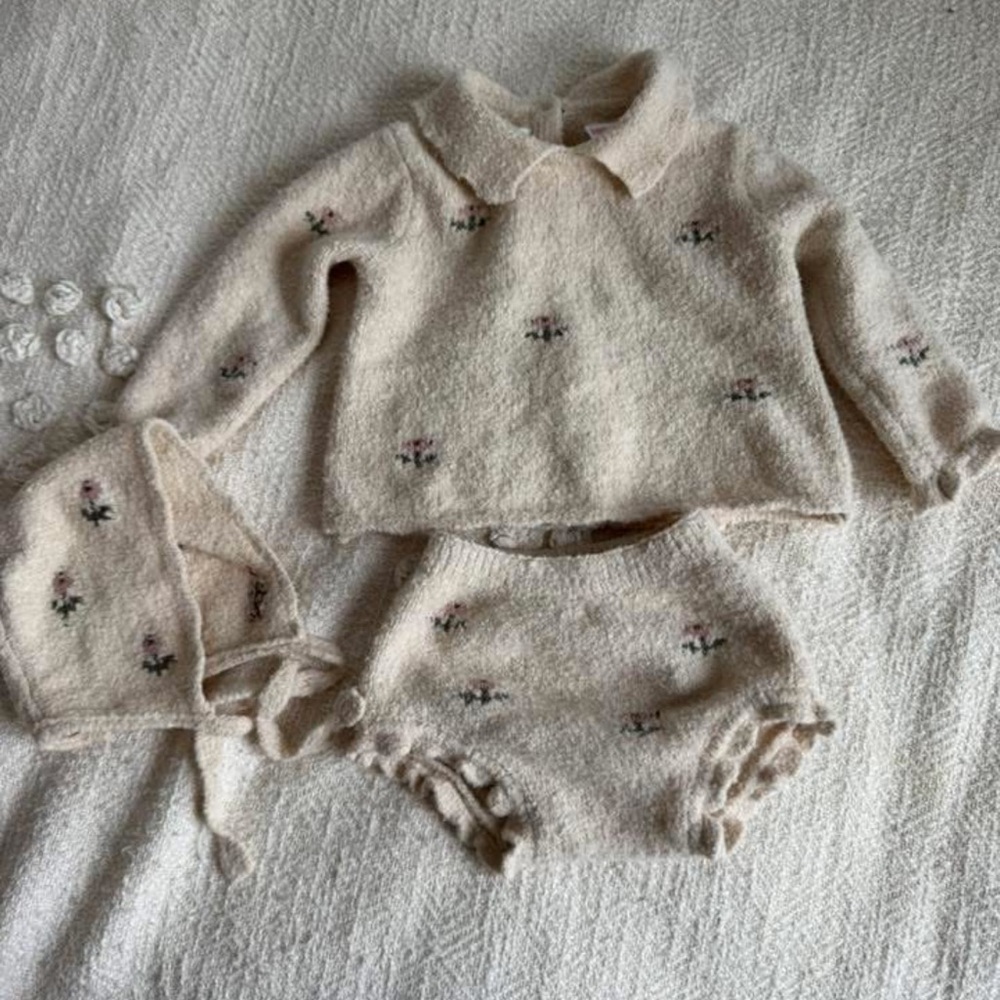 *****ISO——-Zara Cream Kids Matching Set